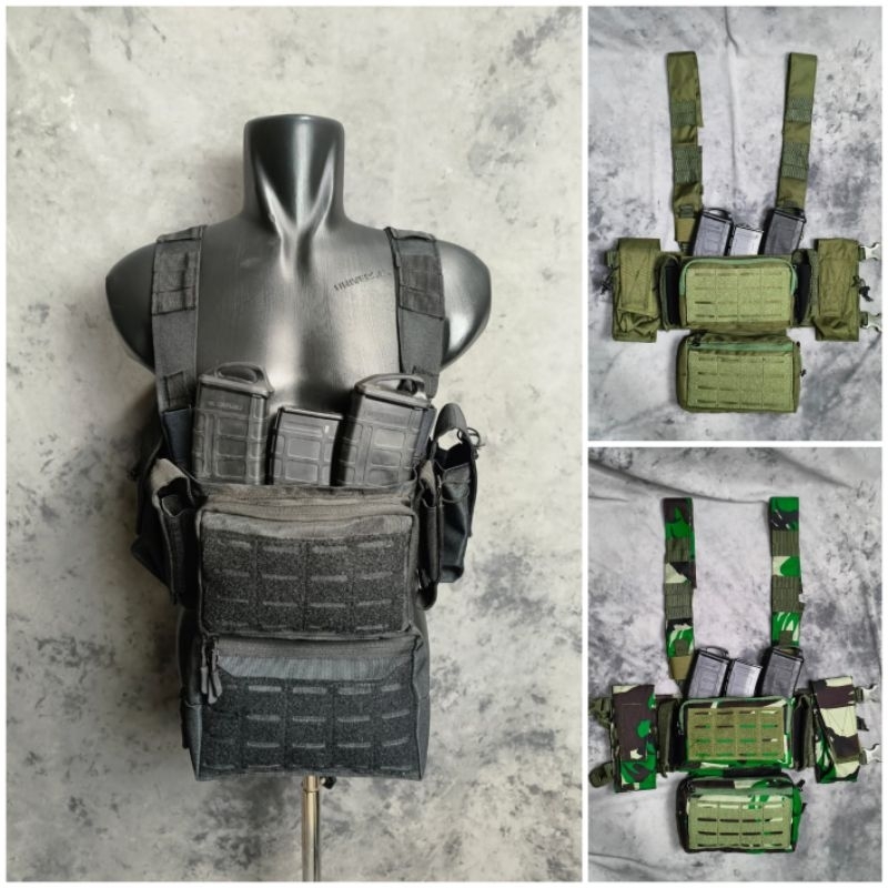 Jual Chest Rig kraken army Tas Chest Rig dada latihan | Shopee Indonesia