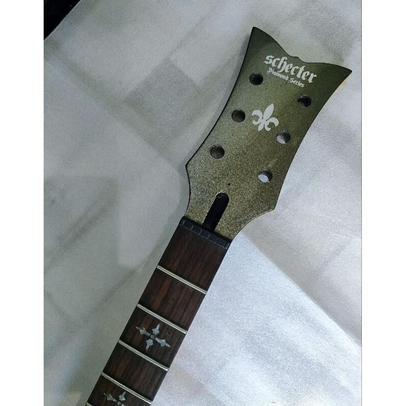 Jual Neck Gitar Schecter Model Diamond Series solo 24 Fret | Shopee ...