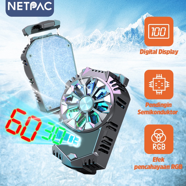 Jual Penjualan Terbanyak NETPAC Funcooler X3B Fan Cooler Radiator ...