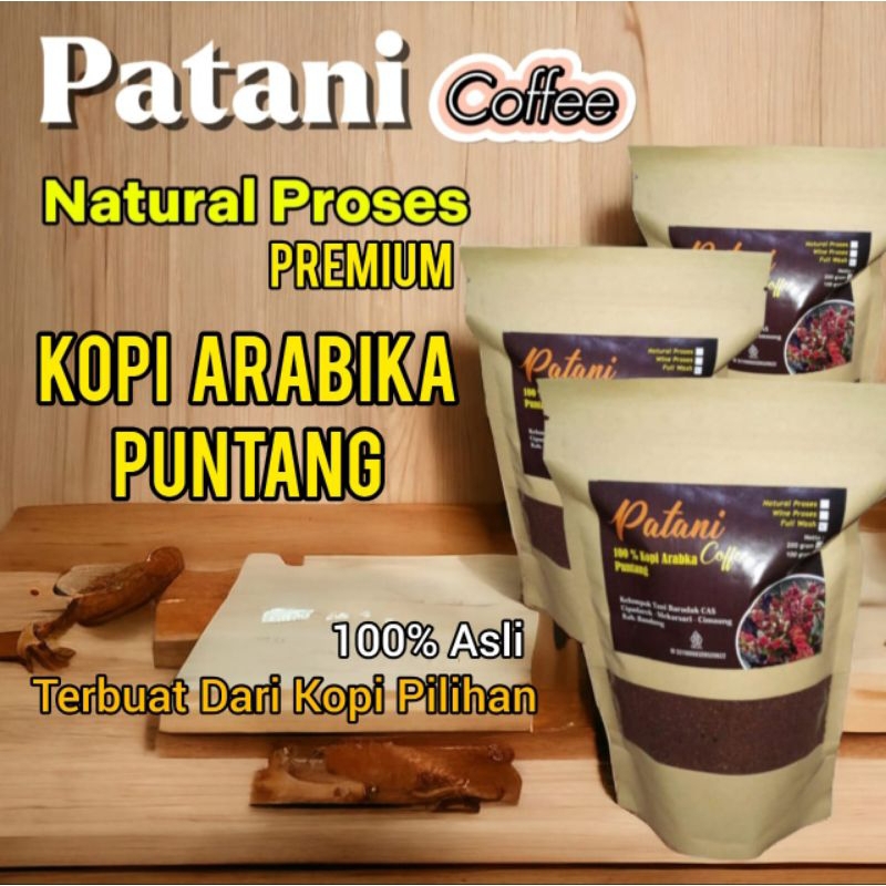 Jual Kopi Arabika Puntang Natural Proses 100% Kopi Bubuk Terbaik ...