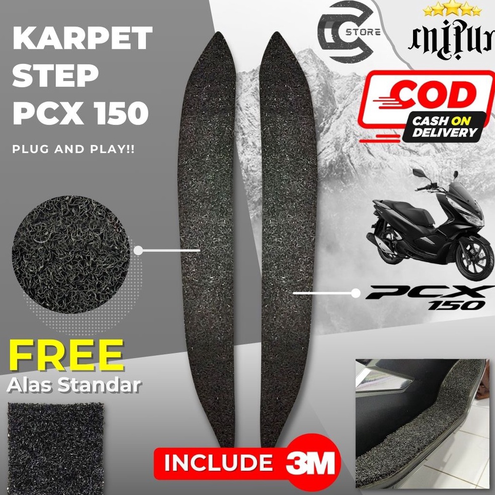 Jual Karpet Step Floor PCX 15 Lokal Karpet Mie PCX 15 Lokal Bordes PCX ...