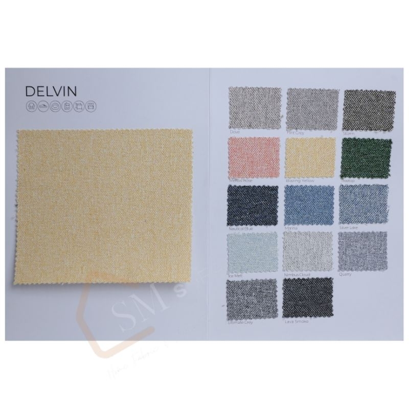 Jual DELVIN - Kain Sofa/Kain Kursi/Kain Delvin | Shopee Indonesia