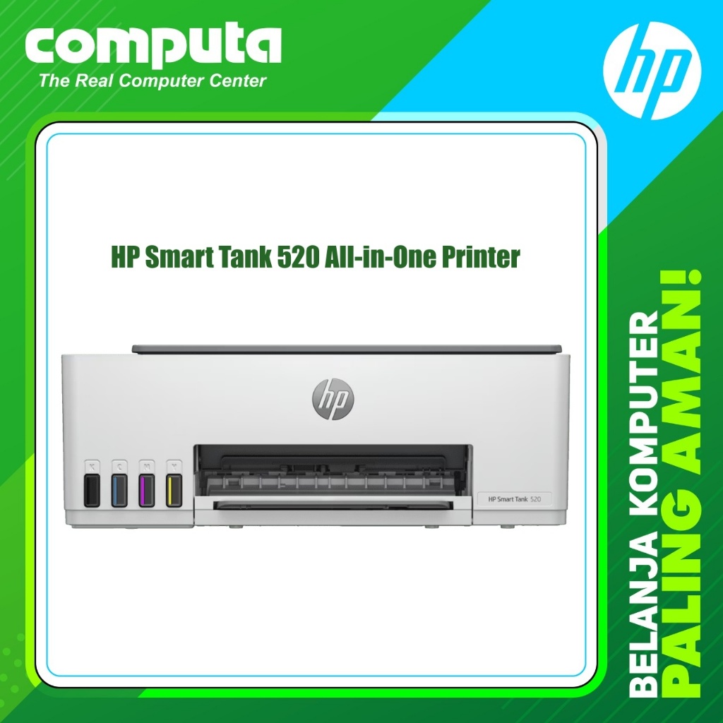 Jual HP Smart Tank 520 All-in-One Printer Original | Shopee Indonesia