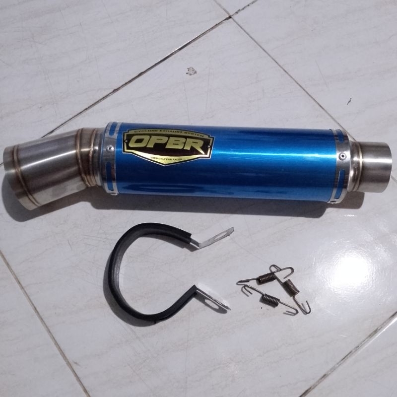 Jual OPBR Open Exhaust motorcycle / Tube only / Canister Tube Muffler ...