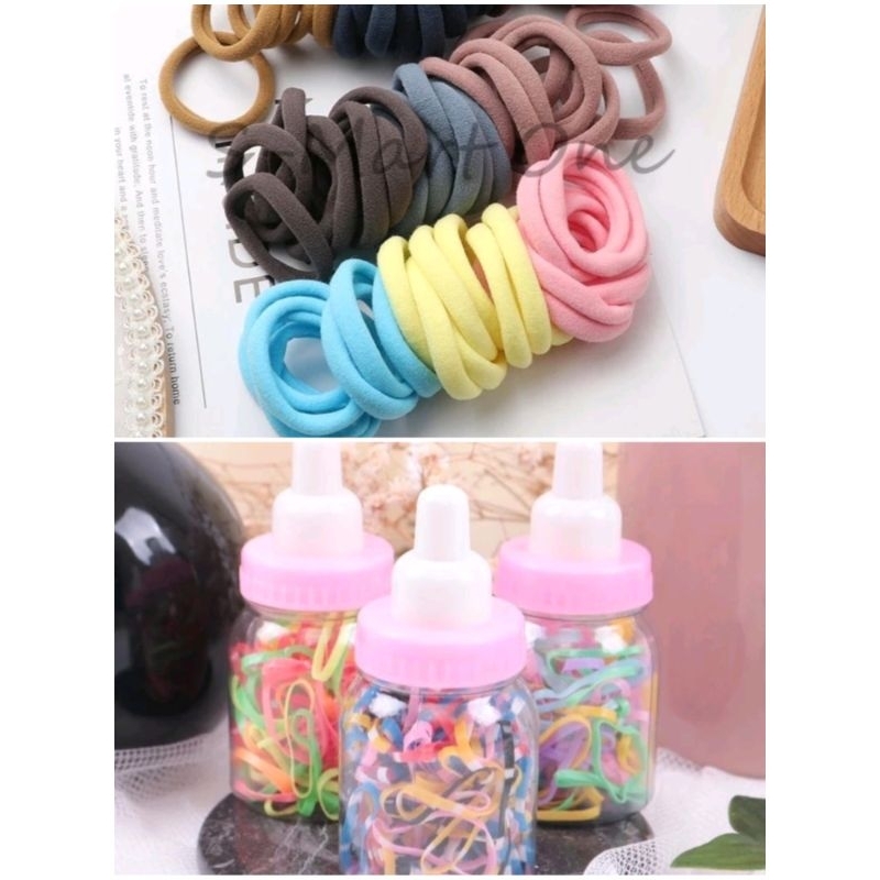Jual IKAT RAMBUT dot mini karet jepang | Shopee Indonesia