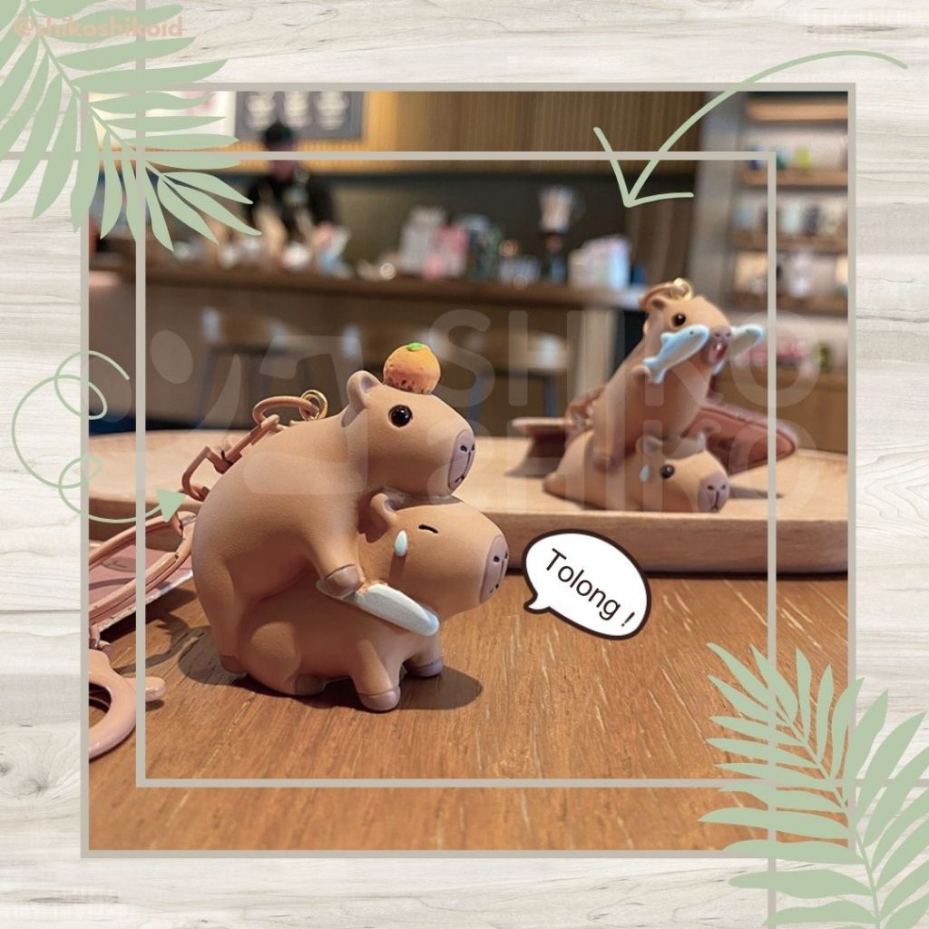 Jual KYCcpy Gantungan Kunci Keychain Kapibara Capy Capybara Dekorasi ...