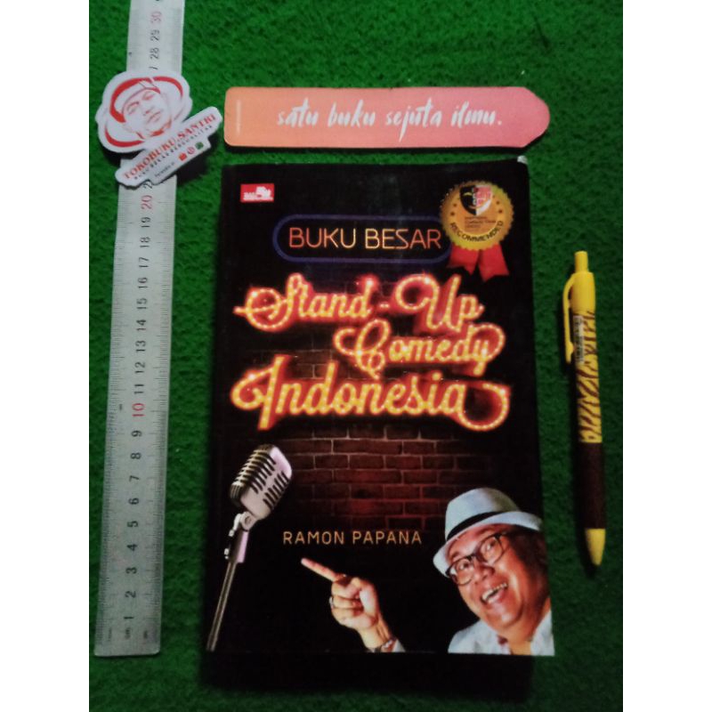 Jual Buku Besar Stand Up Comedy Indonesia by Ramon Papana. | Shopee ...