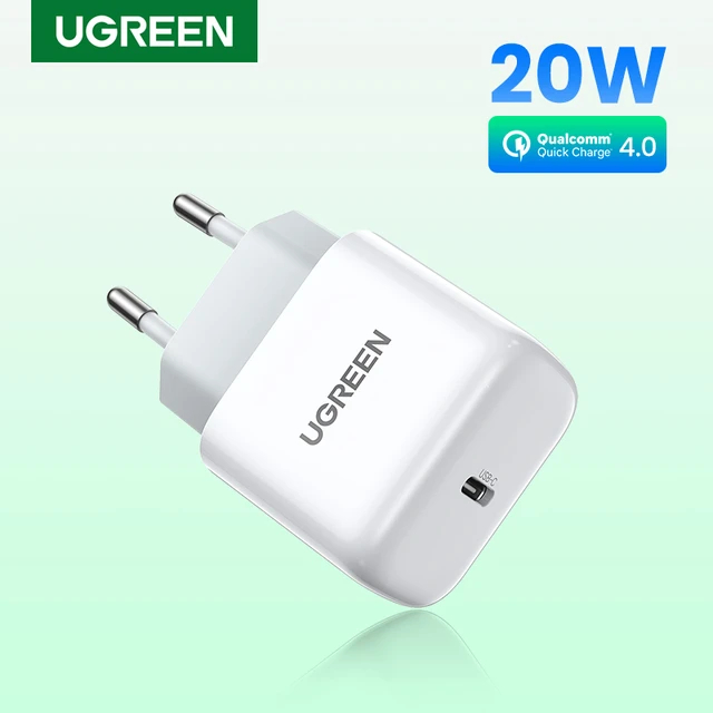 Jual UGREEN ADAPTOR CHARGER 20W MINI | UGREEN Charger Iphone 20 Watt ...