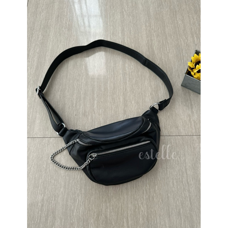 Jual NEW H M WAIST BAG SLING BAG TAS SELEMPANG WANITA Shopee Indonesia