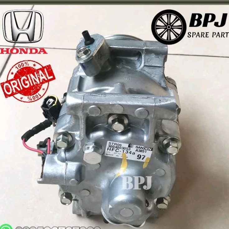Jual Compressor Compresor Kompresor AC All New Honda Brio 1.2 1200cc ...