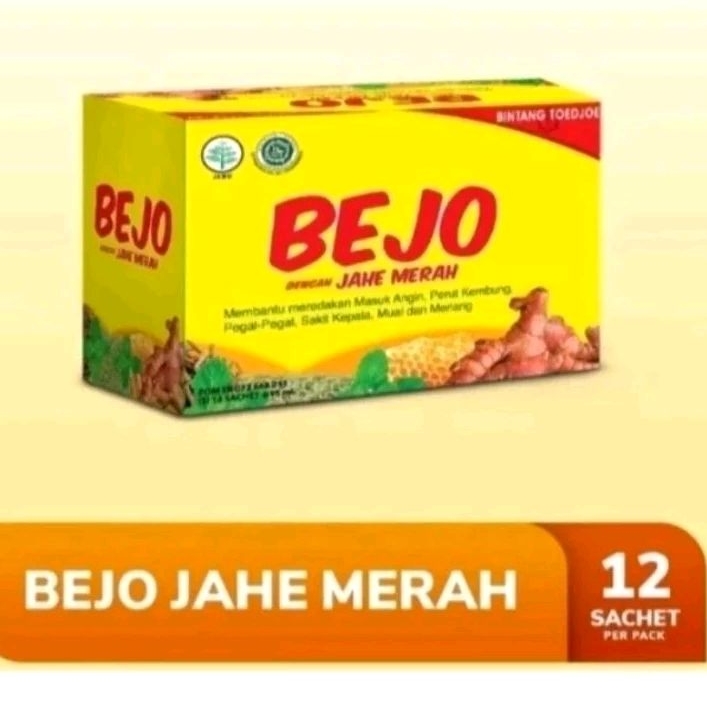 Jual BEJO JAHE MERAH 1 BOK ISI 12 SACHET | Shopee Indonesia