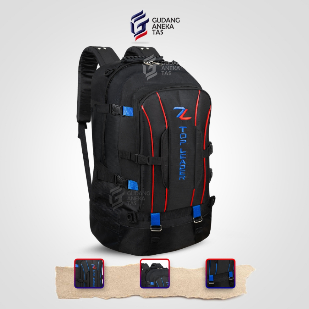 Jual Tas Ransel Pria Back Pack Carrier Travel Bag Super Jumbo 60L ...
