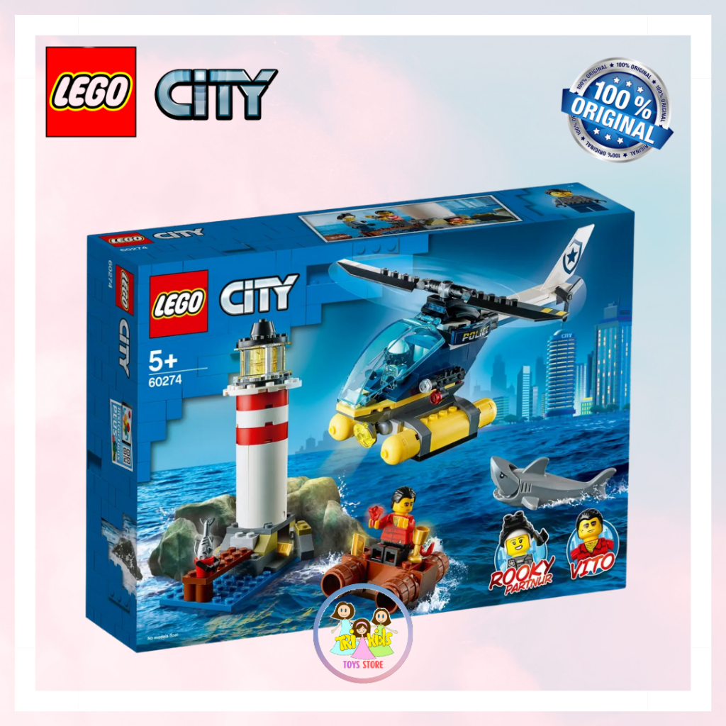 Jual Lego 60274 - City Elite Police Lighthouse Capture - ORIGINAL ...