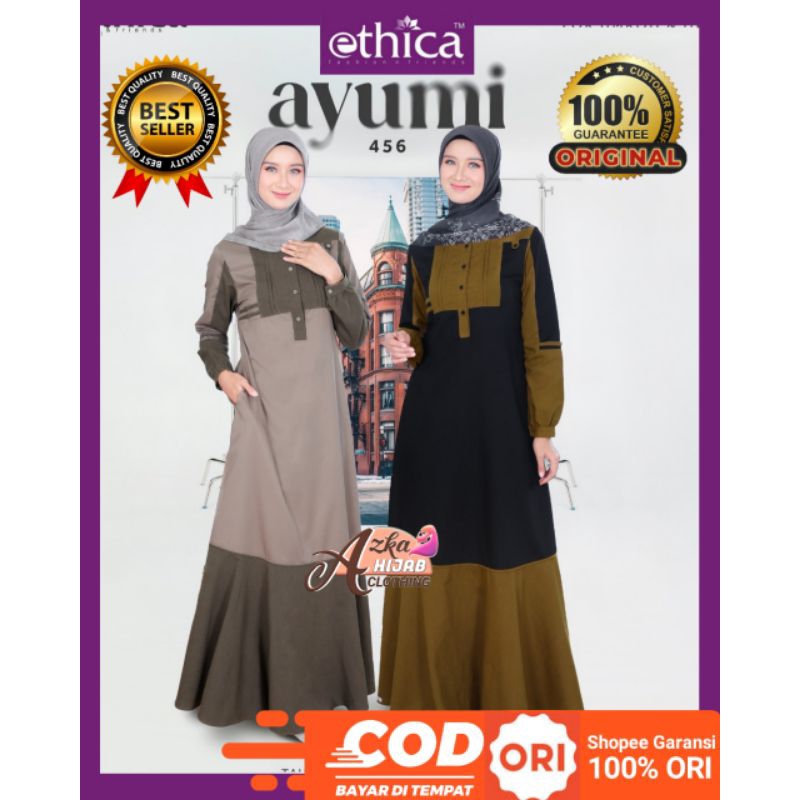 Jual GAMIS ETHICA AYUMI 456 ORIGINAL / GAMIS ETHICA 2024 / BAJU GAMIS ...