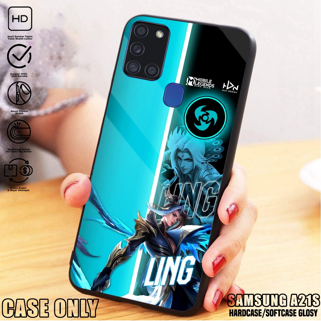 Jual Case SAMSUNG A21S Casing SAMSUNG A21S MLB01 Silikon