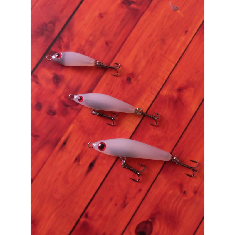 Jual Lure Swimmer Handmade glue stick ..umpan casting hampala