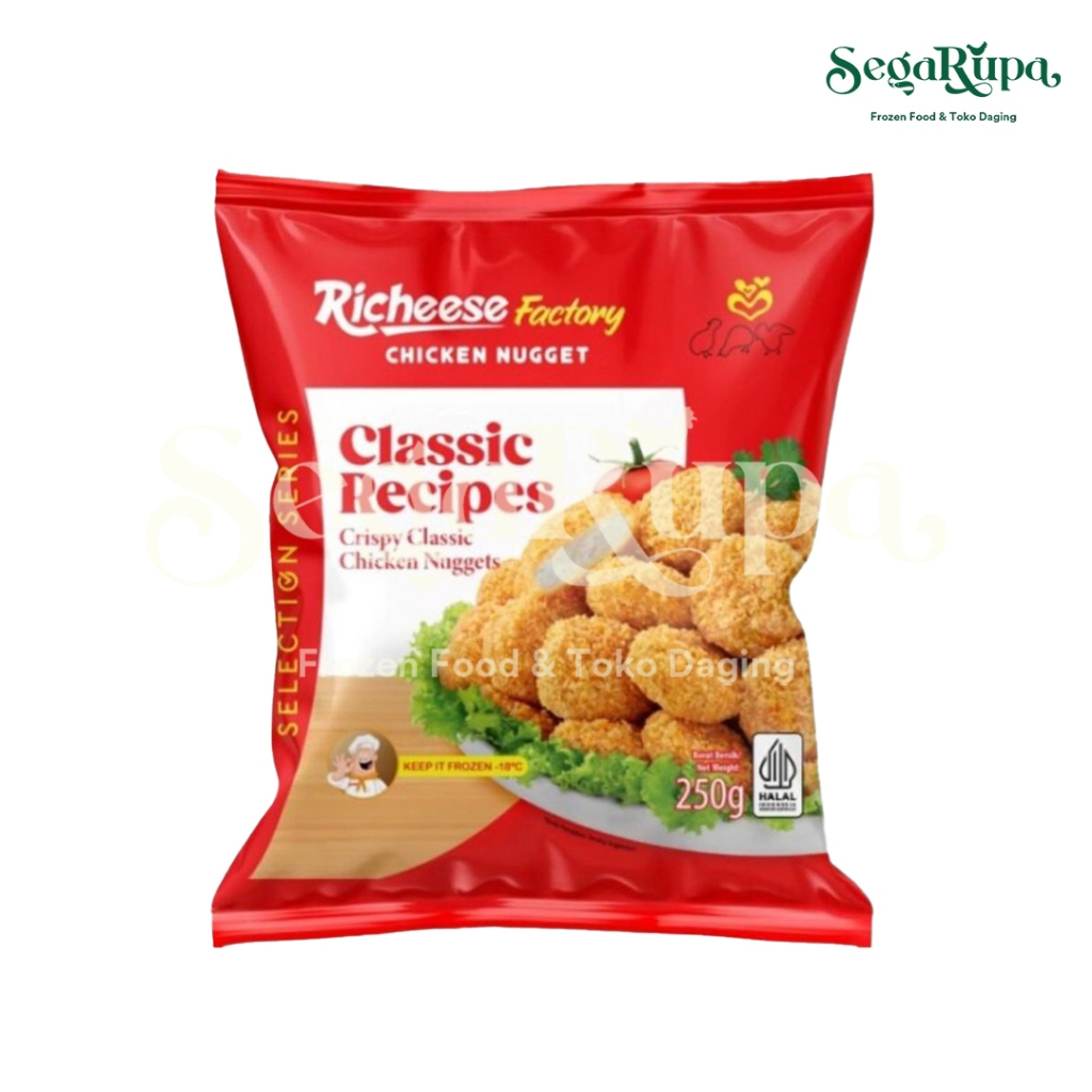Jual RICHEESE CLASSIC RECIPES 250 Gr - SEGARUPA FROZEN FOOD & TOKO ...