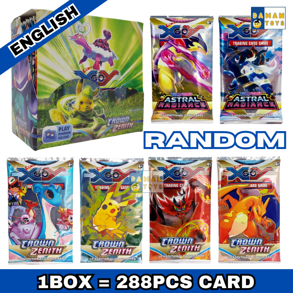Jual 288pcs Kartu Pokemon XY GO Box Baru | Shopee Indonesia