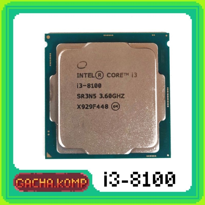 Jual processor intel core i3 8100 tray lga 1151 | Shopee Indonesia