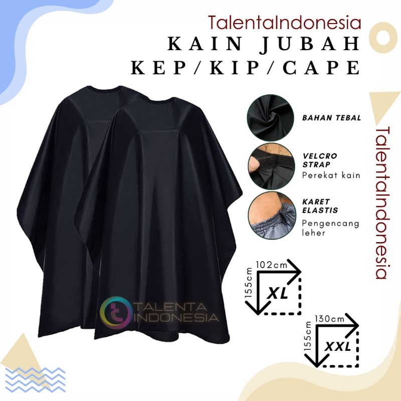 Jual Kain Kep Kip Cape Jubah Potong Rambut Jubah Salon Bahan Tebal