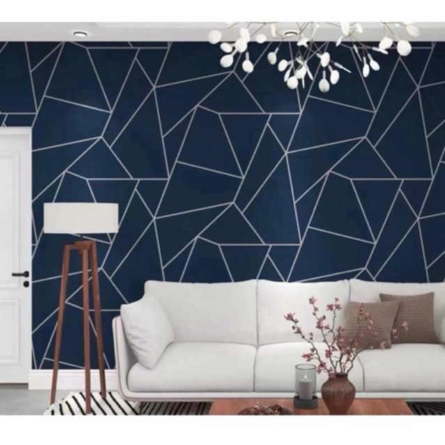 Jual Wallpaper Dinding Keramik Polos Modern 8m S D 9m X 45cm Shopee