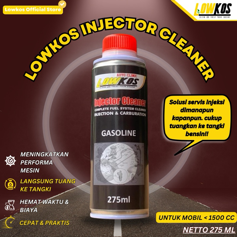 Jual Pembersih Injeksi Mobil Injector Cleaner Lowkos 275 ML | Shopee ...