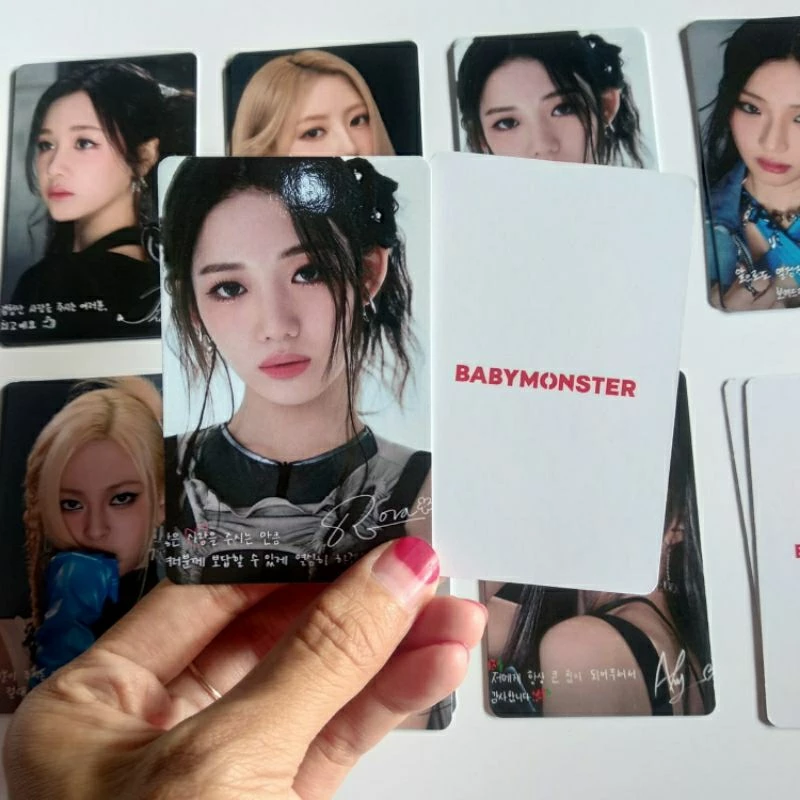 Photocard Fanmade Premium BABYMONSTER dan SELCA