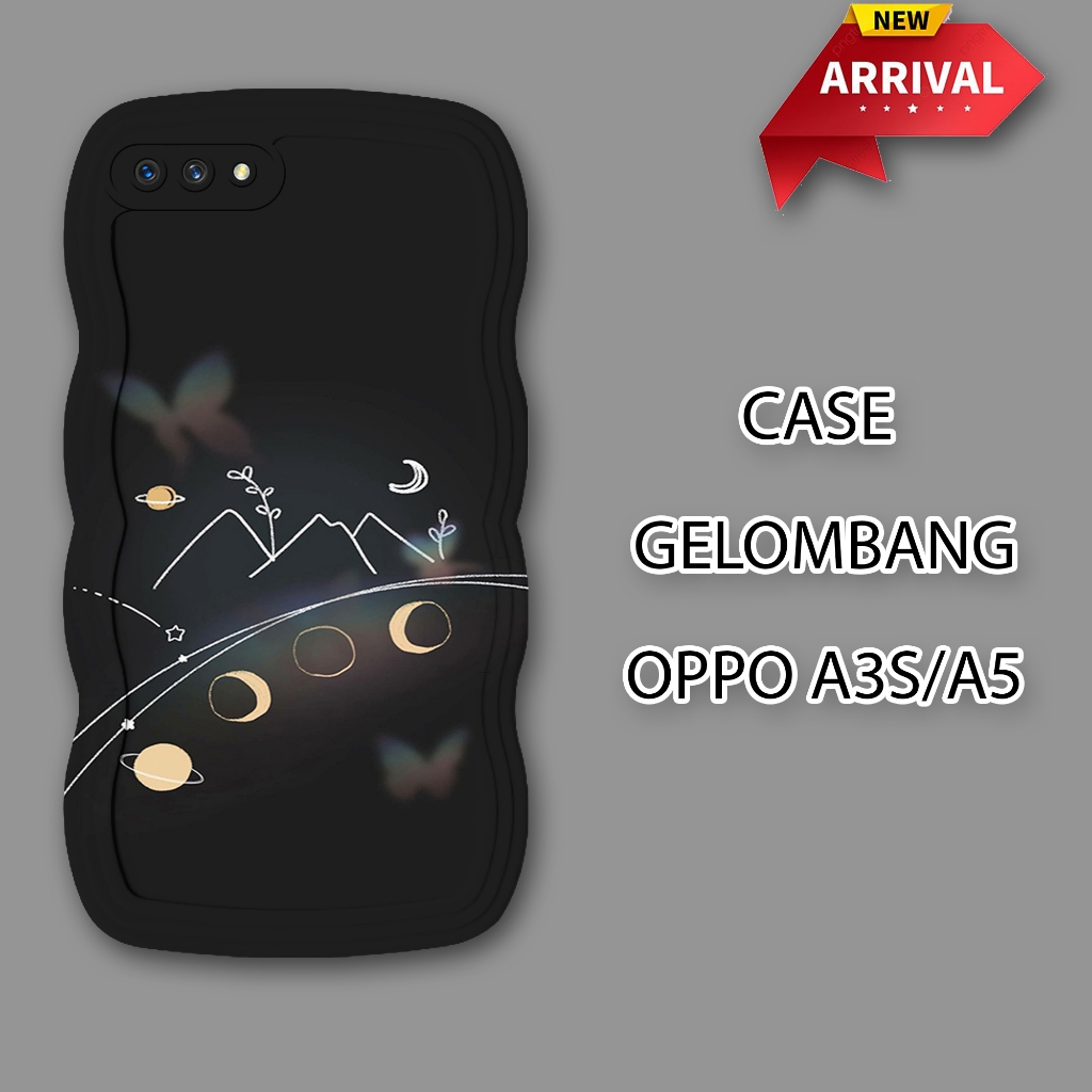 Jual Softcase Gelombang Oppo A3S Gelombang Oppo A5