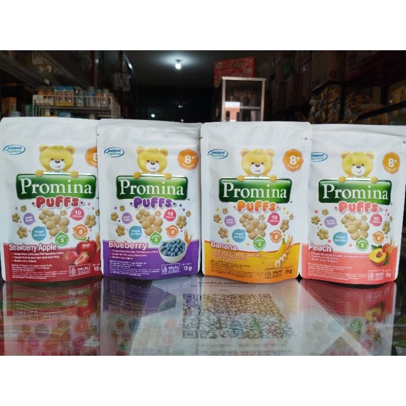 Jual PROMINA PUFF 8+ / SNACK BAYI 15G | Shopee Indonesia