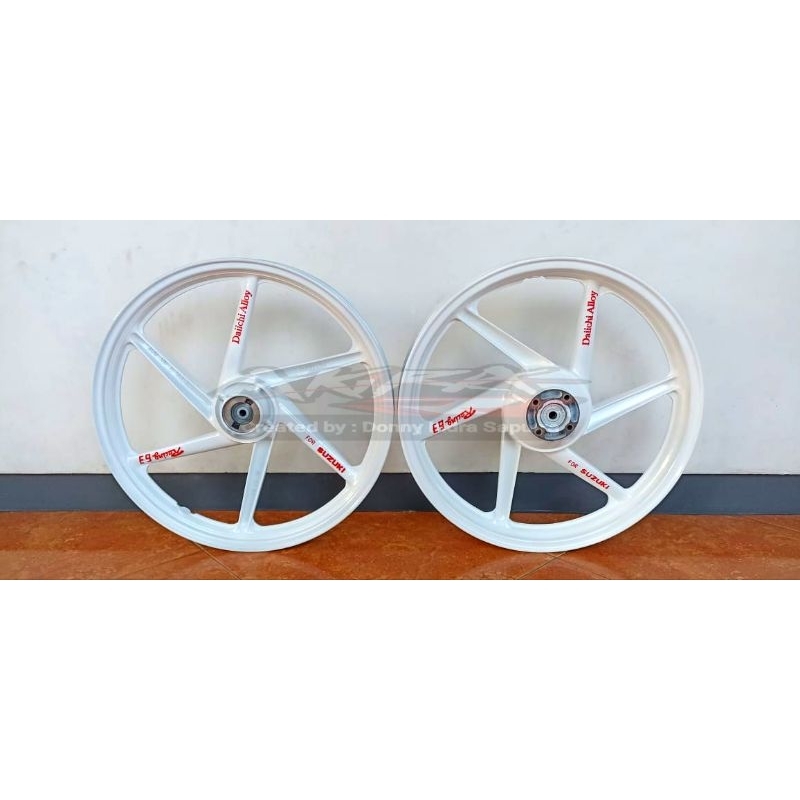 Jual Velg Daiichi Alloy Racing 63 Double Disc Original Suzuki Satria ...