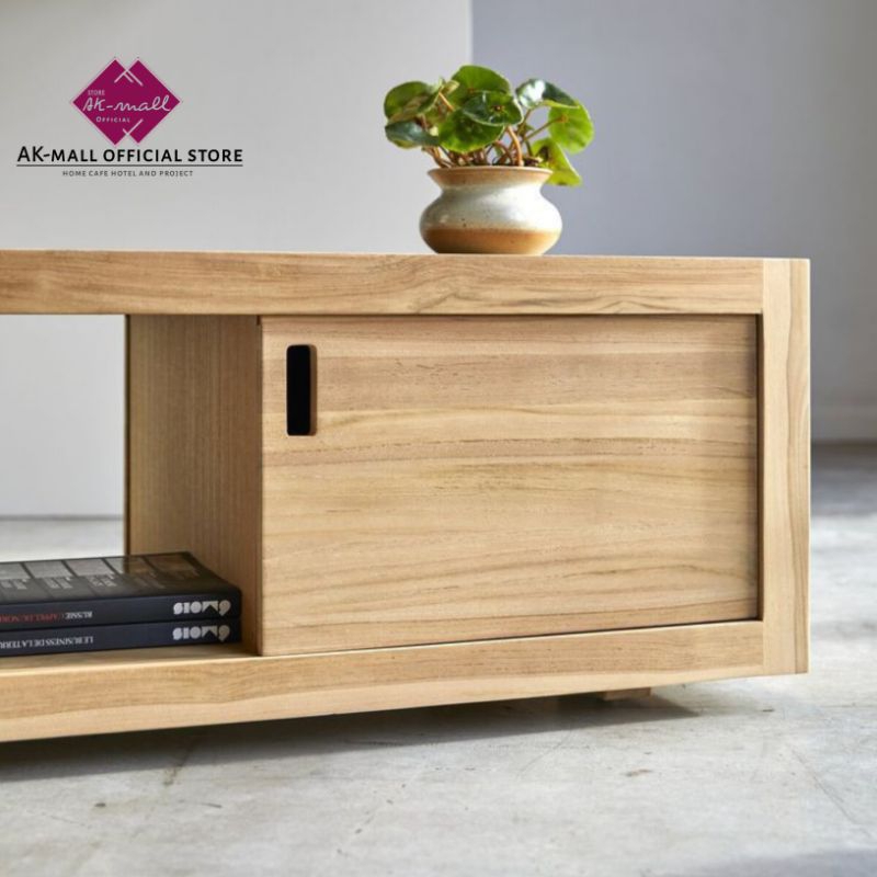 Jual Meja ruang tamu Meja tv coffee table meja kopi minimalis pintu ...