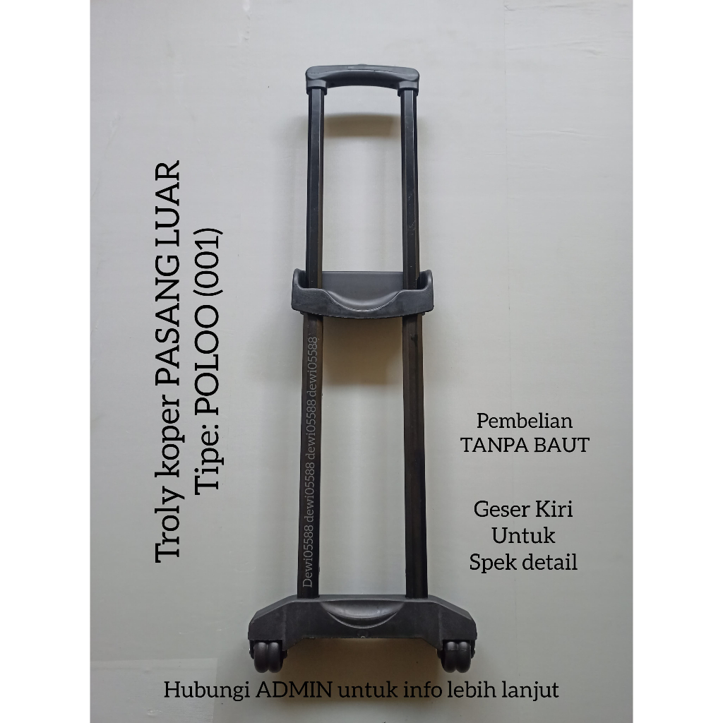 Jual Troly Koper Troli Koper Kain Troly Koper Polo Kain Tiang Koper Troly Koper Travel