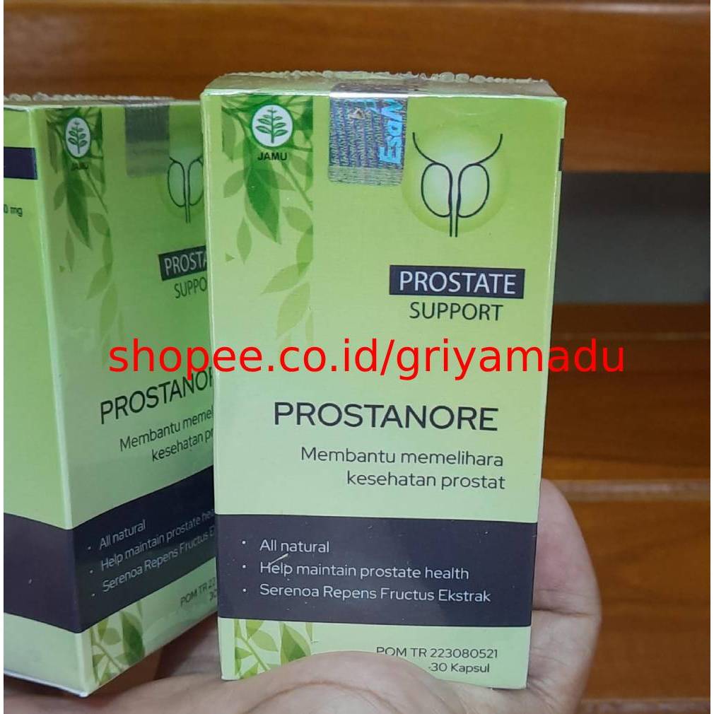 Jual Prostanore Original Obat Herbal Prostat Asli - Kapsul Biru Putih ...