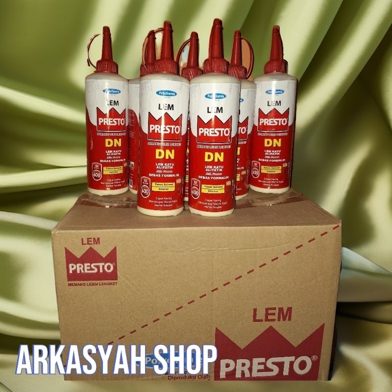 Jual Lem Presto Alifatik Dn Gram Botol Lem Kayu Lem Super