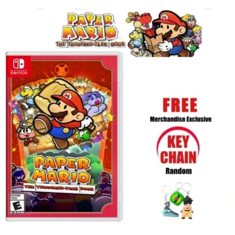 Jual Paper Mario The Thousand Year Door Switch Nintendo Shopee