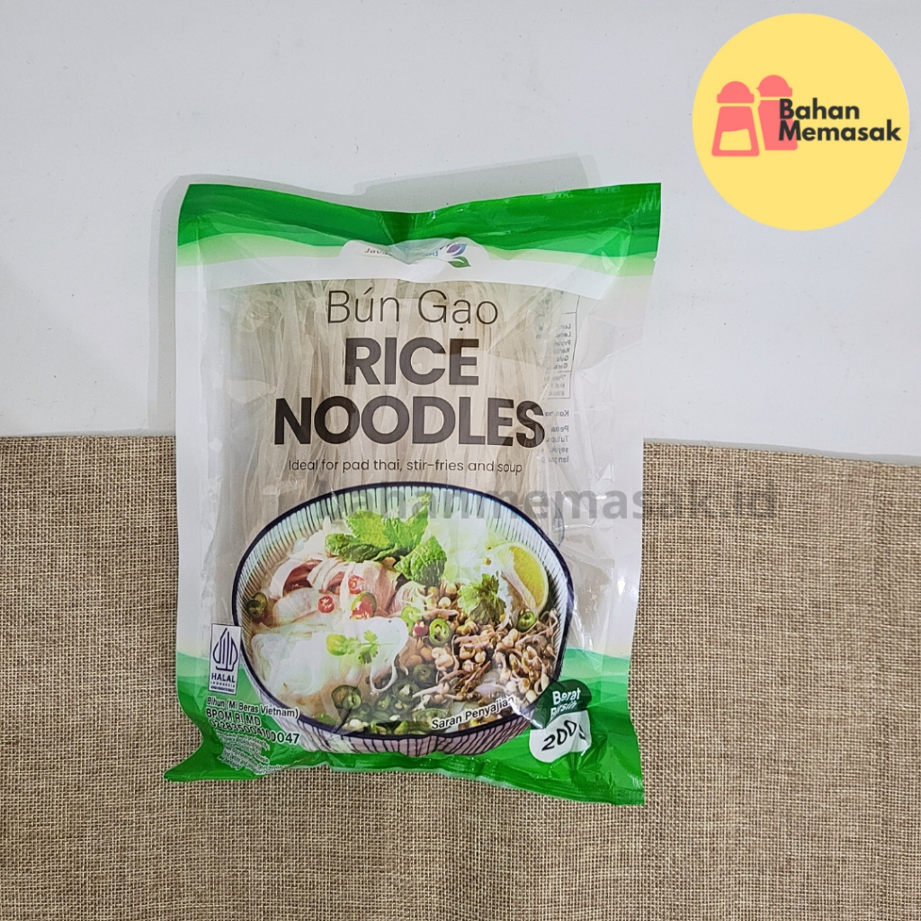 Jual Rice Noodle / Kwetiaw Mie Beras Vietnam / Pho Soup BUN GAO [HALAL ...