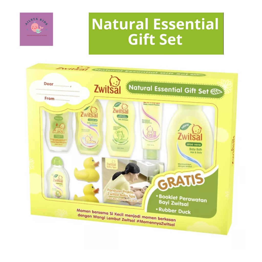 Jual Zwitsal Natural Essentials Gift Set item Hampers Bayi