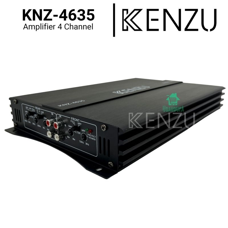 Jual Power Amplifier - 4 Chanell - KENZU - KNZ-4635 - Car Audio ...