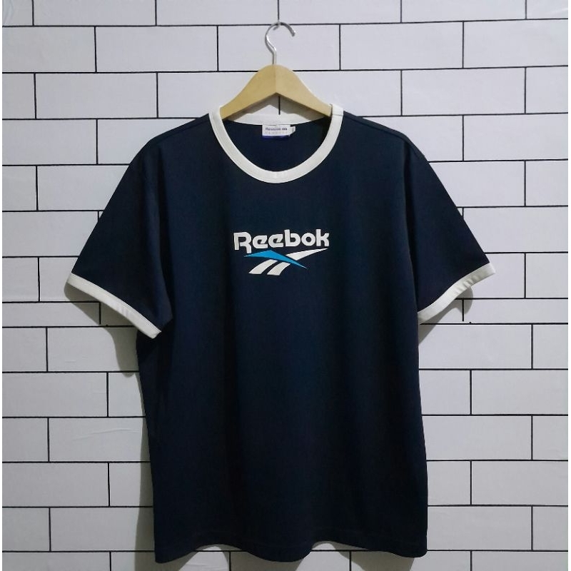 Jual Reebok classic Kaos pria dry fit baju golf baju tenis kaos gym ...