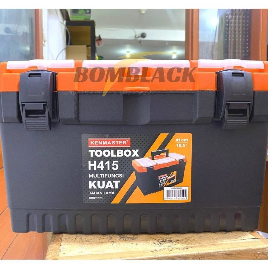 Jual HJ6 KENMASTER Tool Box H 415 Toolbox Besar Tool Kit Tempat Kunci ...