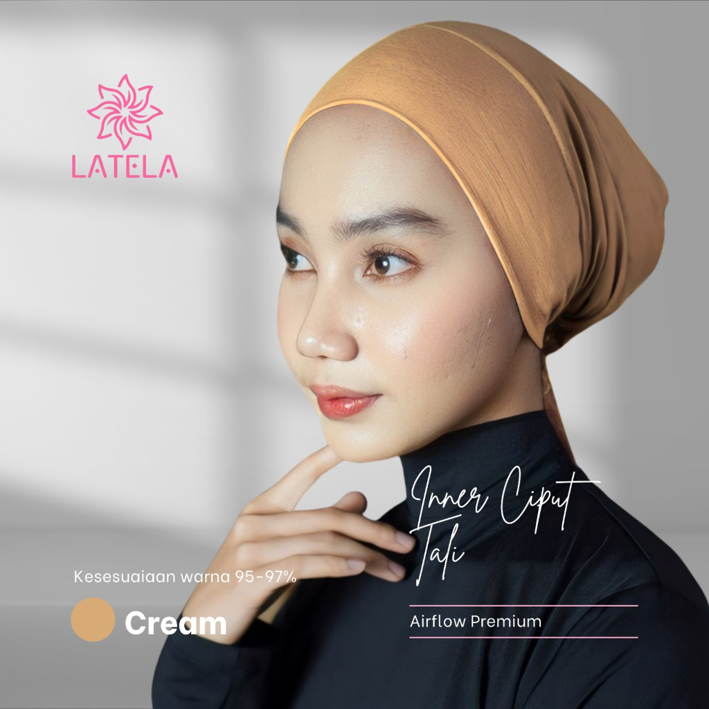 Jual Latelahijab - Ciput Tali Airflow Inner Basic Tali Adem Lembut Anti ...