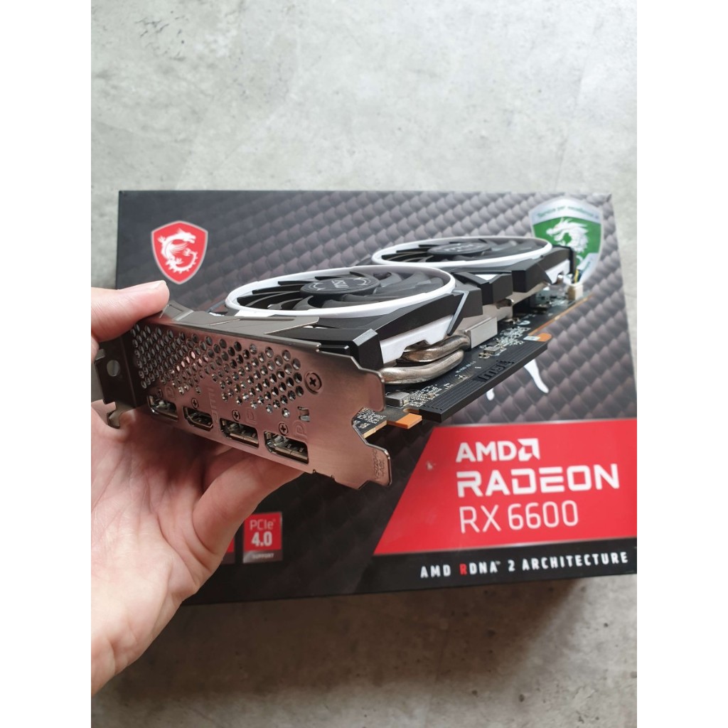 Jual MSI RADEON RX 6600 ARMOR 8GB GDDR6 GPU / 6600 | Shopee Indonesia