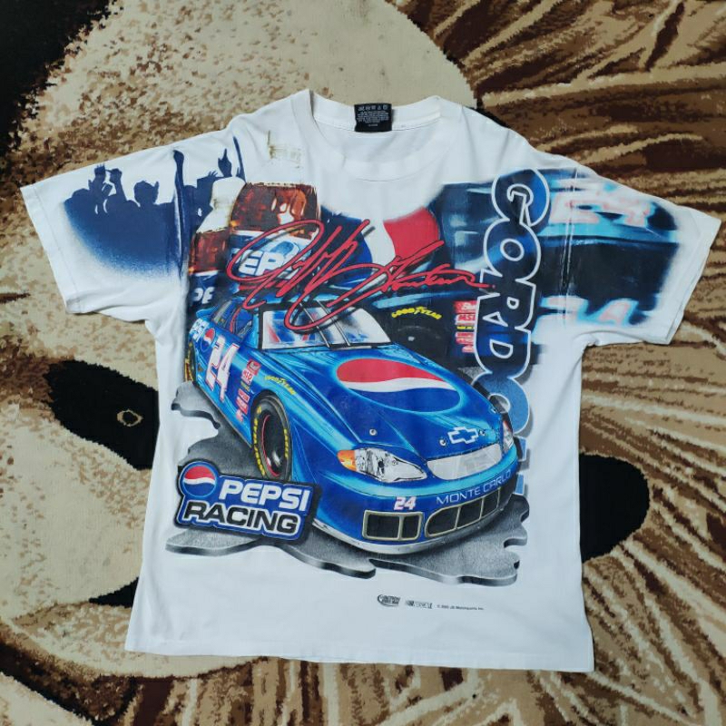 Jual Kaos Vintage Nascar Jeff Gordon Pepsi Racing | Shopee Indonesia