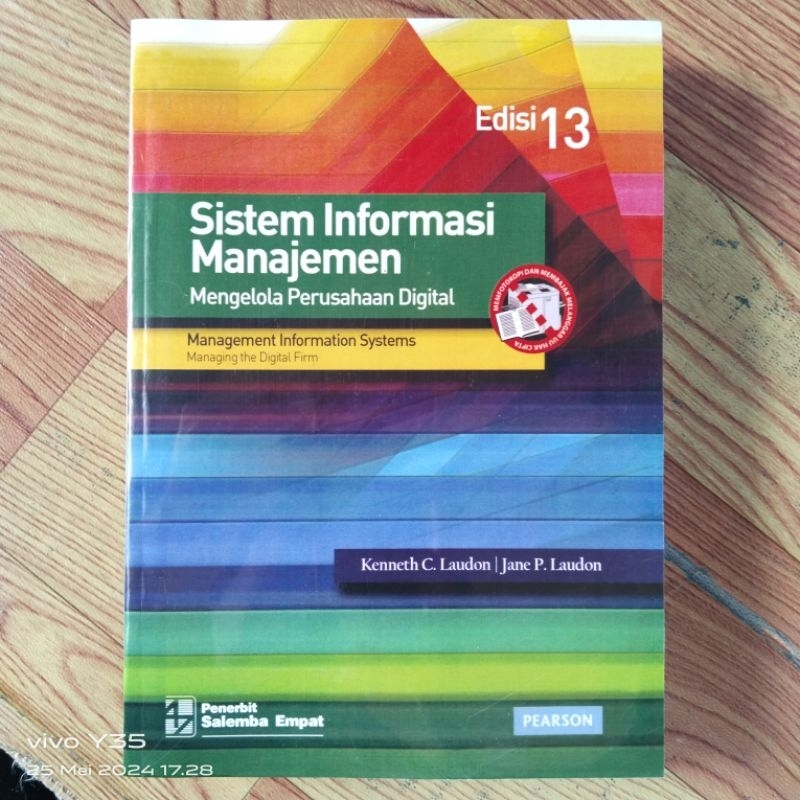 Jual Buku, Sistem Informasi Manajemen, Edisi 13, (Kenneth C. Laudon ...