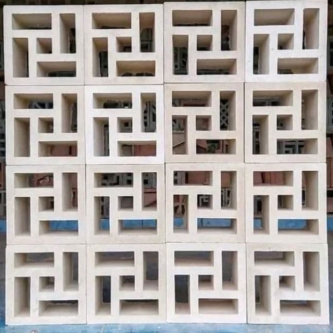 Jual ROSTER MINIMALIS kincir(20x20)roster beton,roster pagar,roster ...