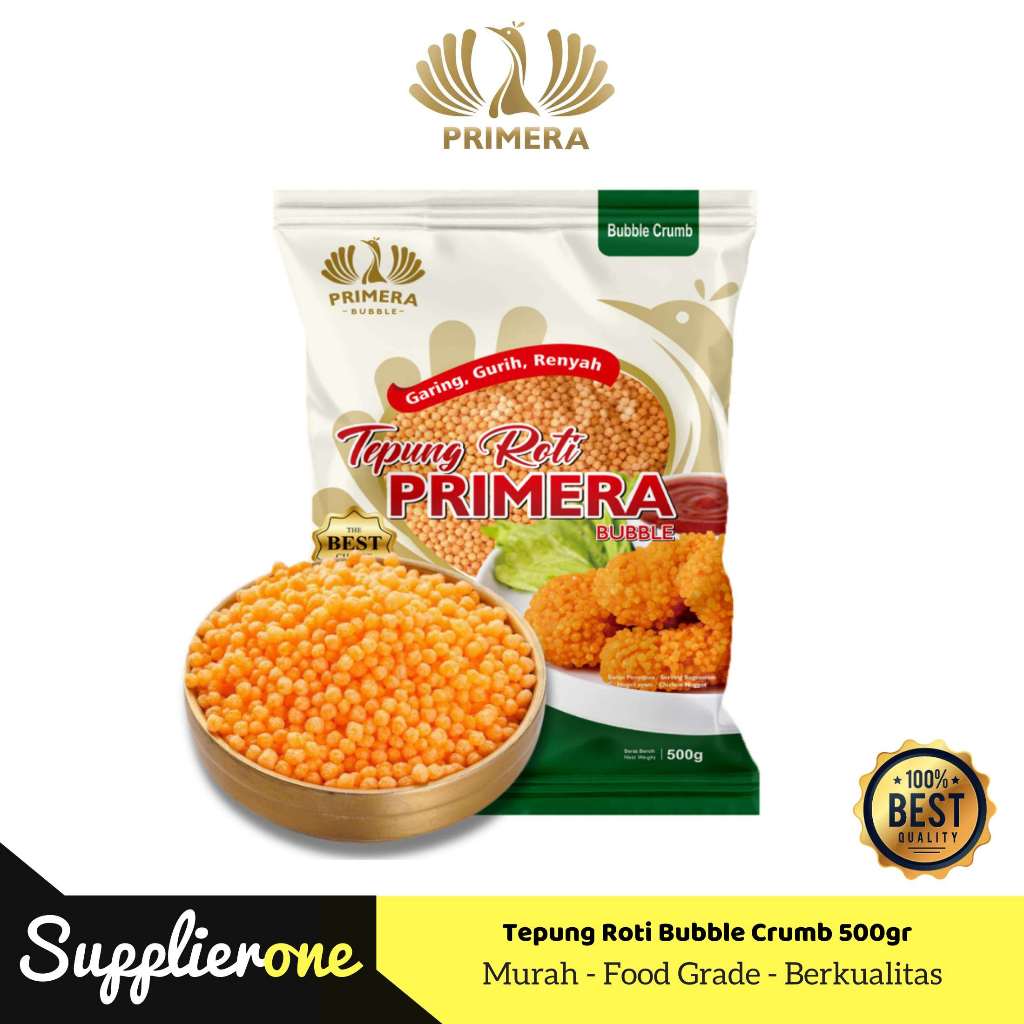 Jual Primera Tepung Roti Bubble Crumb / Bubble Crumb / Buble Crumb ...
