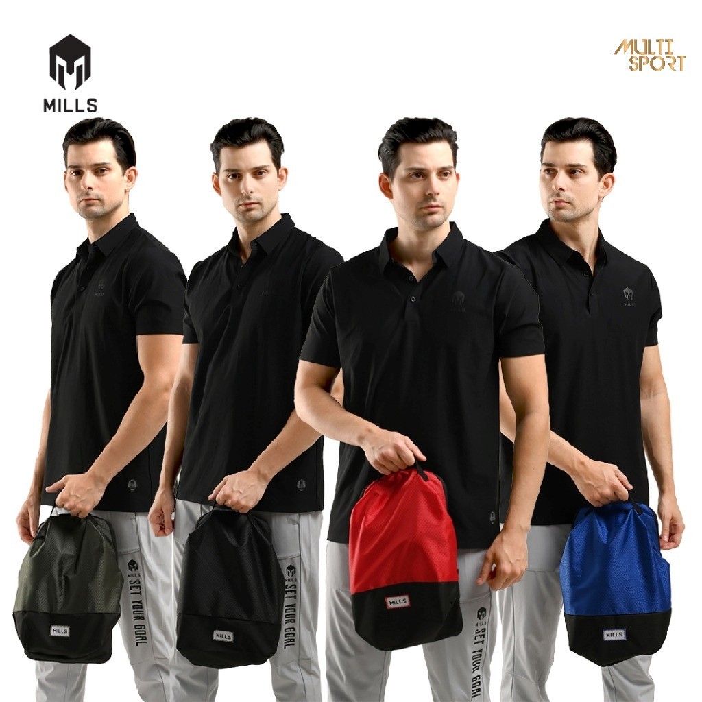 Jual MILLS Tas Sepatu Hexa Shoe Bag - Black 600511 Red 600533 Blue ...