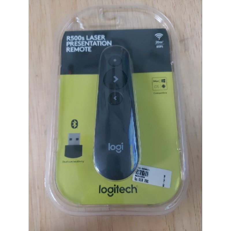 Jual Logitech R500s Pointer Laser Presentation Remote Wireless/BT ...