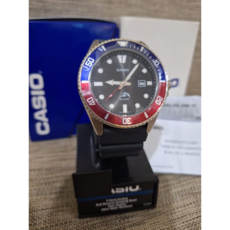 Jual Casio Diver Marlin Duro series MDV106 MDV106B-1A2VCF | Shopee ...