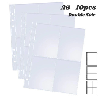 Fotohüllen A5 6-Ringbinder - 120 Taschen Für 10,2x15,2cm Fotos, 30 Blätter